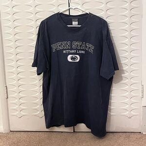 Pro Edge Navy Blue Penn State Nittany Lions T-Shirt, Size XL 100% Cotton